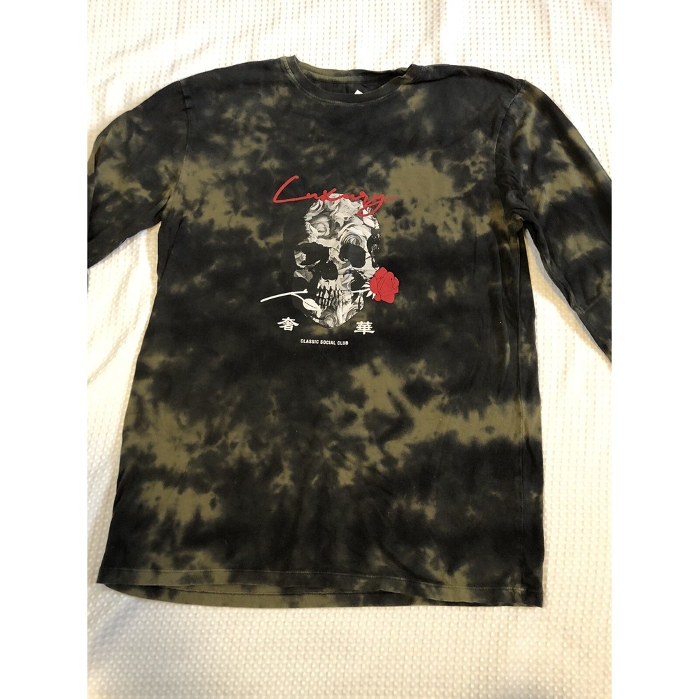 Original Gravity - Small - Unisex - Skull & Rose -  Long Sleeve -  T-Shirt Size